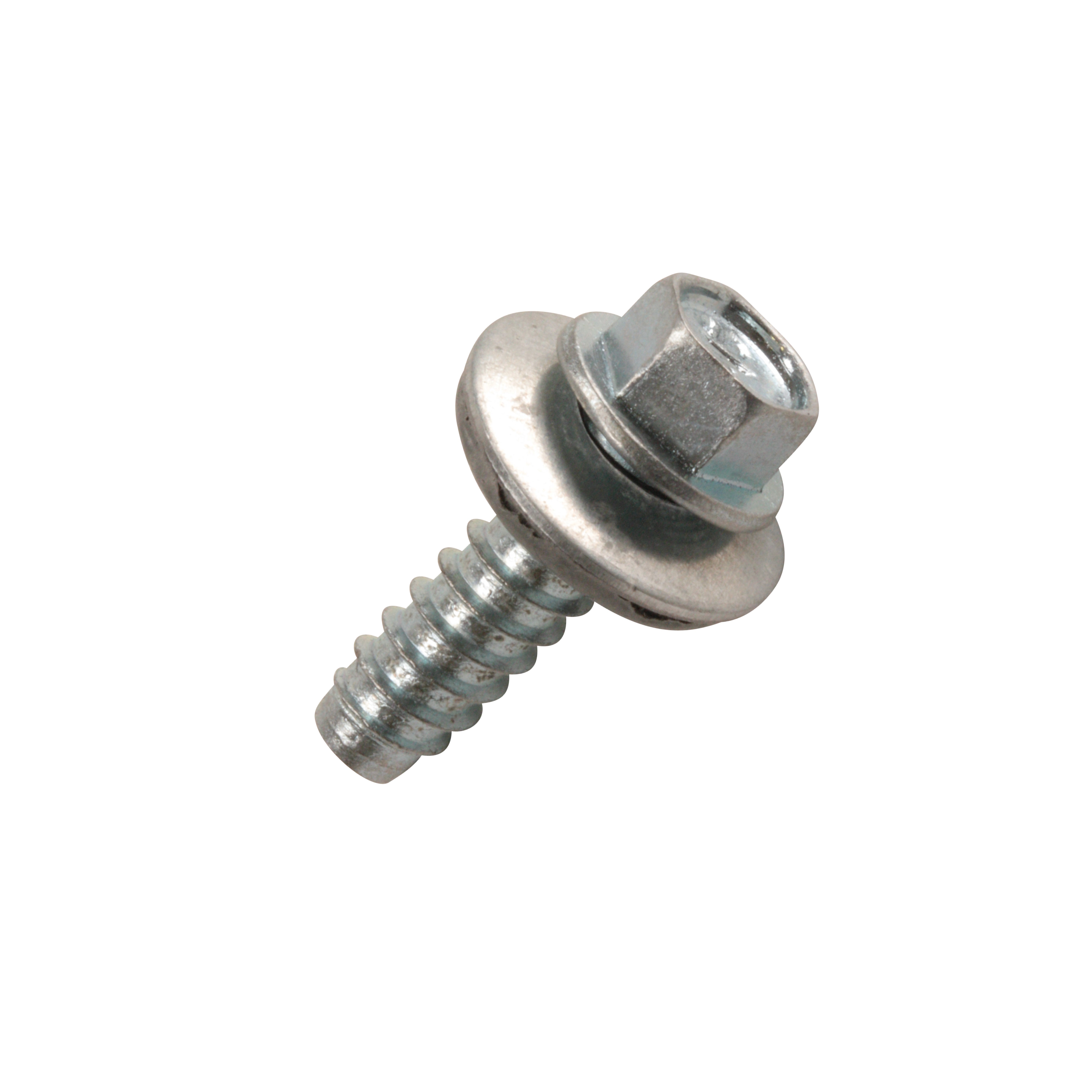 Byggskruv B-gänga, Förzinkad