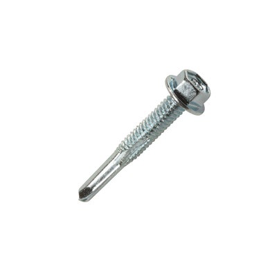 Borrskruv - balk max 12 mm, Förzinkad