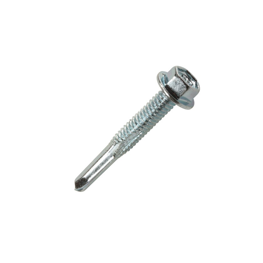 Borrskruv - balk max 12 mm, Förzinkad