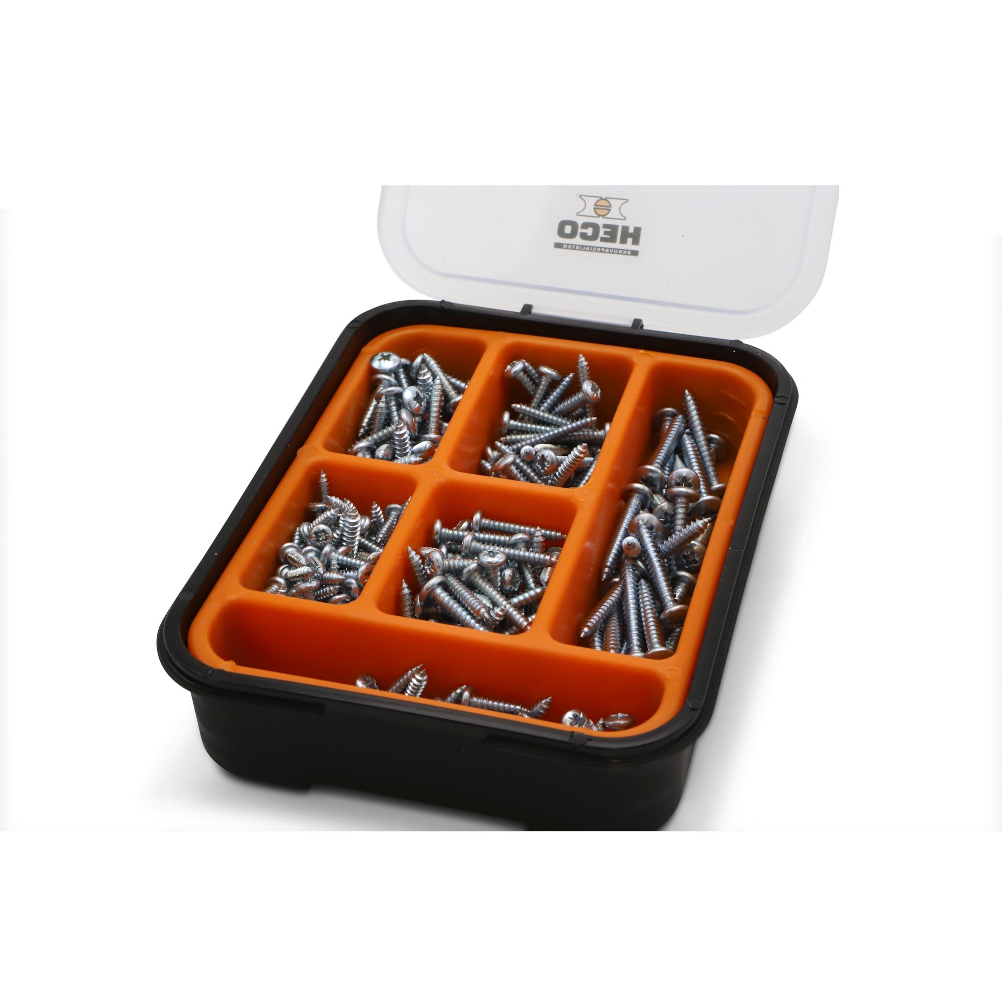 Sortimentsväska plåtskruv, Förzinkad