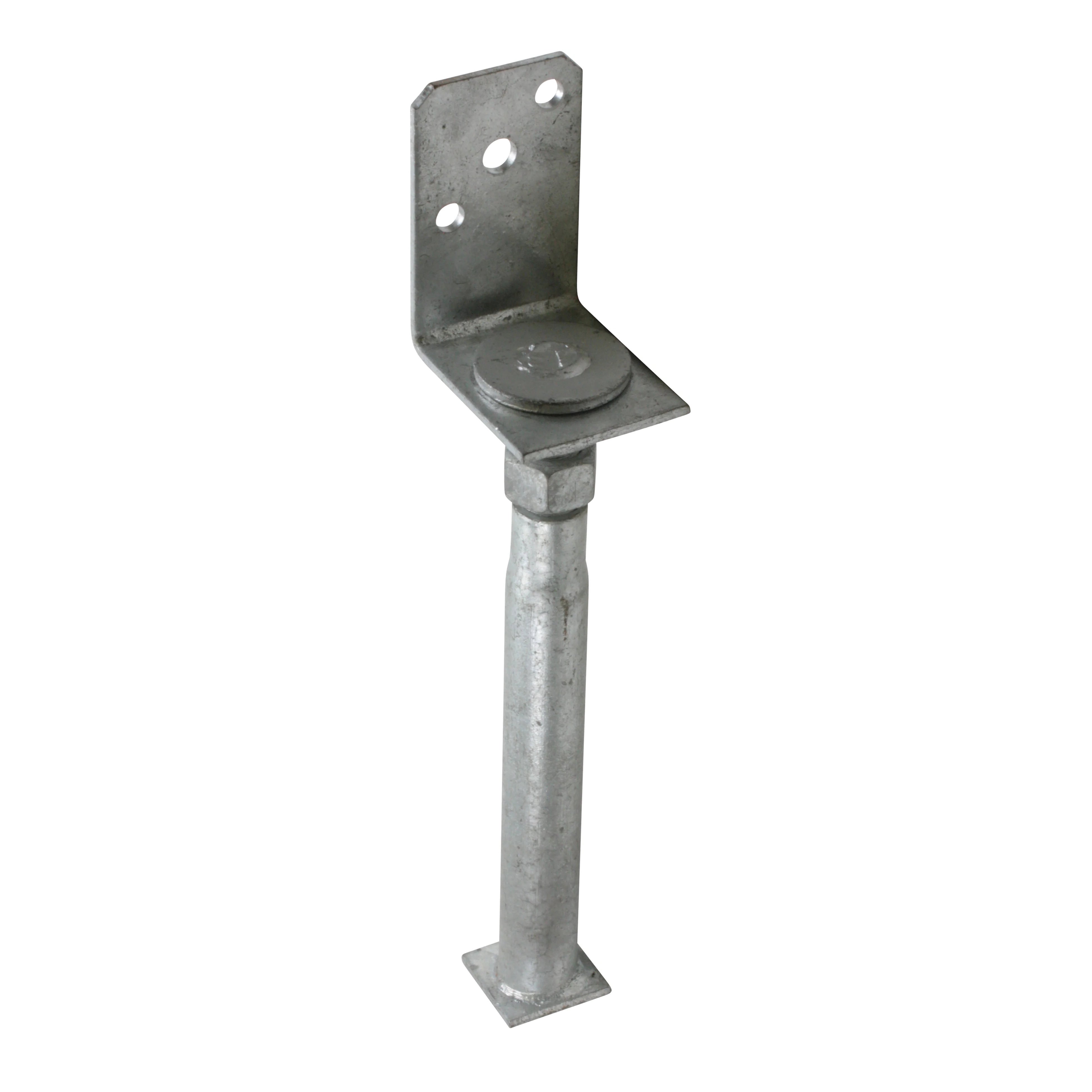 Stolpsko L justerbar, Varmförzinkad