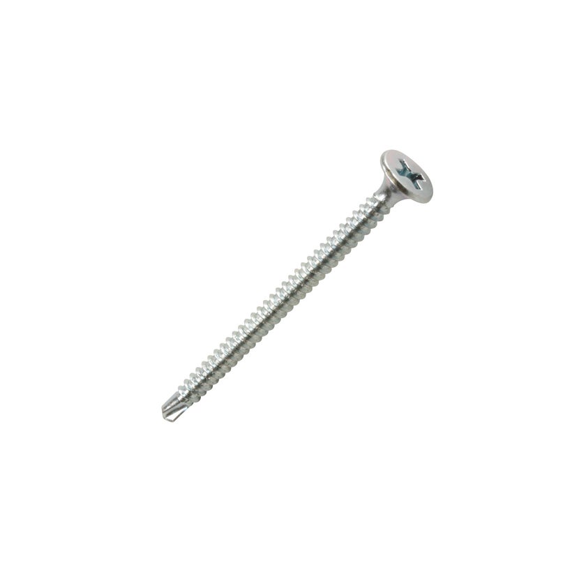 Gipsskruv stålregel max 2 mm, Förzinkad
