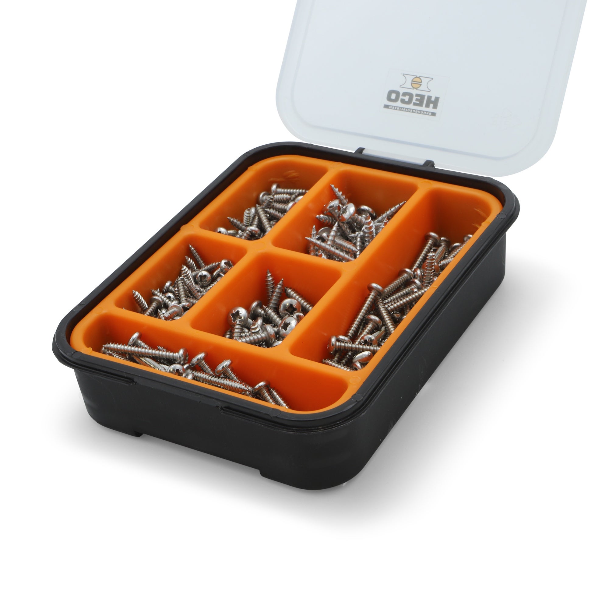 Sortimentsväska plåtskruv, Rostfri A2