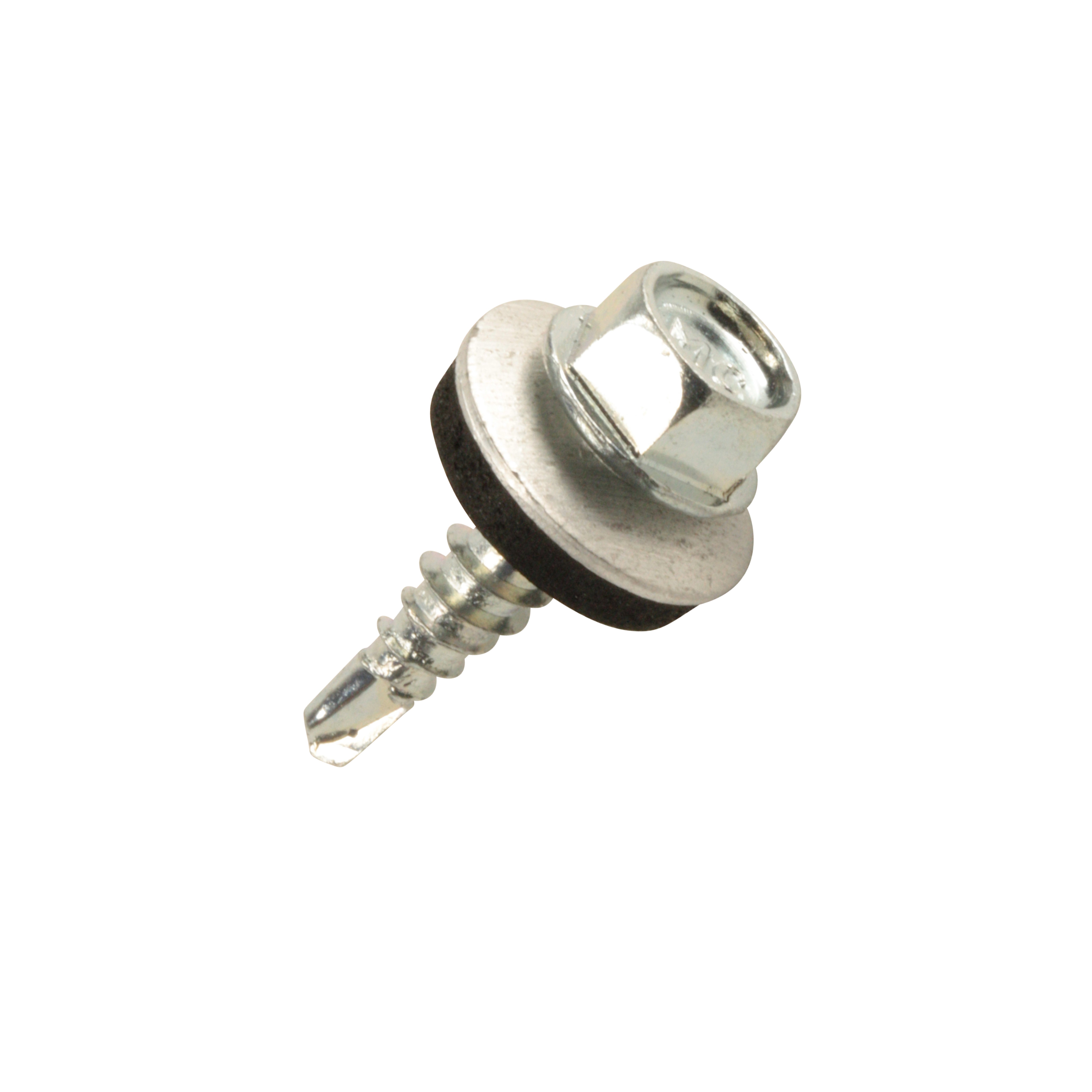 Farmarskruv överlapp, Förzinkad