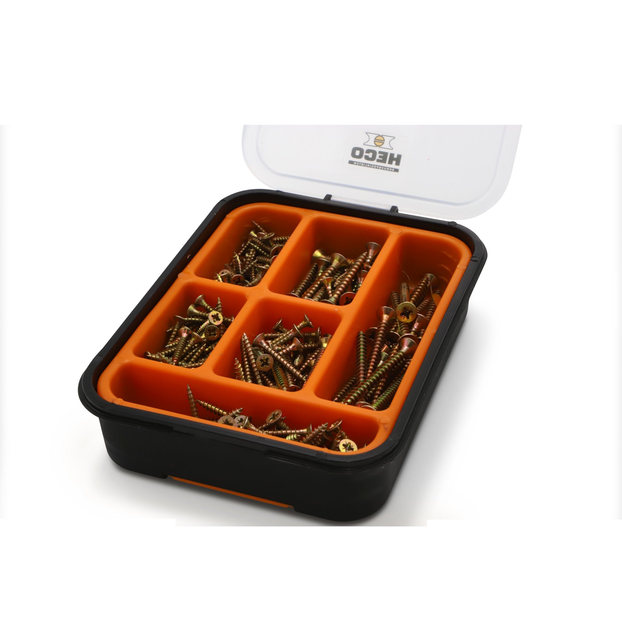 Sortimentsväska träskruv, Gulförzinkad