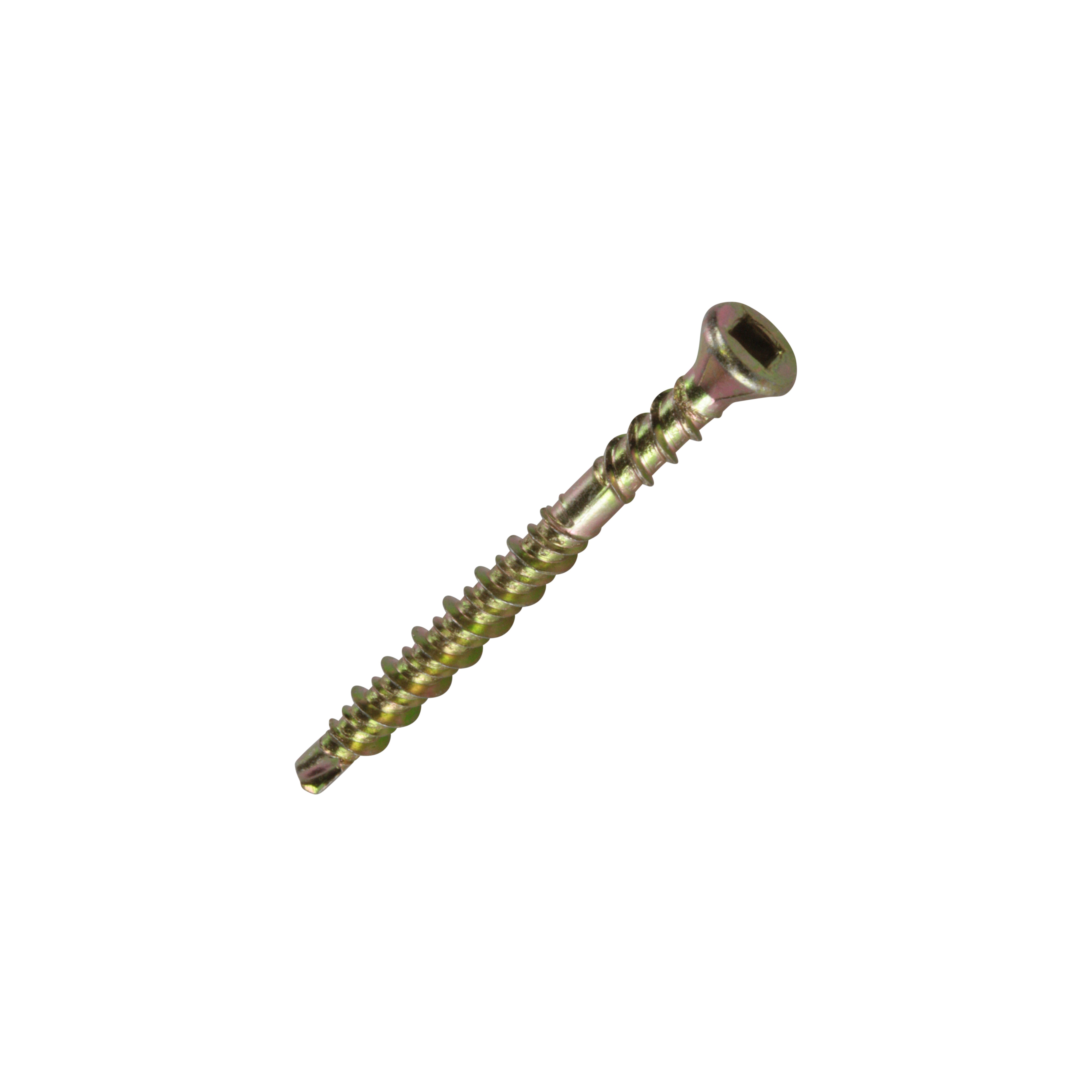 Golvskruv, Gulförzinkad